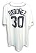 Magglio Ordonez Autographed/Hand Signed Detroit Tigers White Majestic Baseball Jersey