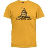 Dont Tread On Me Gold T-Shirt