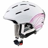 ALPINA Uni Skihelm chief ten, weiss-beere, 52-56, A 9055112