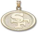 San Francisco 49Ers Oval Logo 5/8 Charm/Pendant