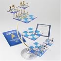 Star Trek Tri-Dimensional Chess Set by the Franklin Mint