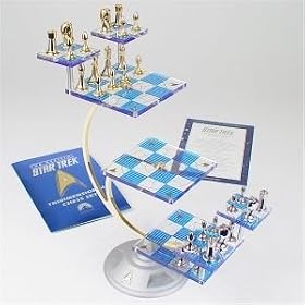 Star Trek Tri-Dimensional Chess Set by the Franklin Mint by item_name