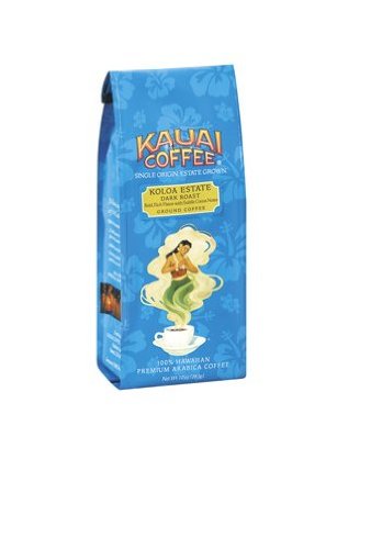 Kauai Coffee Dark Roast Whole Bean 10 oz Bag Image