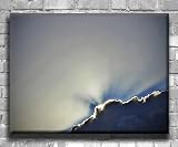 Suns Peak Landscape Art - Chunky Canvas Art Print - Wall Art - Wall Decor - Framed Ready to Hang (30 x 20)