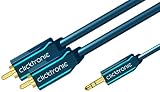 Clicktronic Casual MP3 Adapterkabel (3,5mm Klinken-Stecker/2x Cinch-Stecker) 20 m