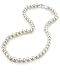 14K Gold 6.0-6.5mm Japanese Akoya White Cultured Pearl Necklace - AAA Quality, 18 Inch Princess Length