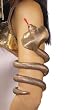 Gold Egyptian Asp Armband
