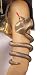 Gold Egyptian Asp Armband