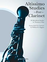 WF57 - Altissimo Studies For Clarinet