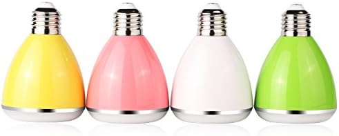 Liyangtop@ New Wireless Bluetooth 4.0 Speaker Smart LED Night Light Playbulb Audio Music RGB Lamp- Smartphone Free APP Controlled- Dimmable Multicolored Colorful LED Display