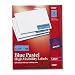 Avery 5980 Laser labels, rectangle, 1 x 2-5/8, pastel blue , 750/pack