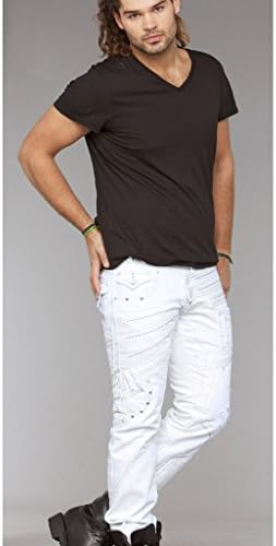 Japrag - JP2112 Fresh - White Men's jeans (33)
