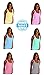 Sexy Basics Womens 6 Pack Stretch Ribbed Tank Tops