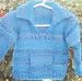 Muench Yarn Patterns - 227 - Child Split Neck Pullover with Collar Pattern