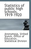 Statistics of public high schools, 1919-1920