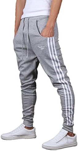 Angcoco Mens Casual Harem Jogging Pants Tracksuit Training Running Trousers