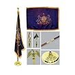 Pennsylvania 3ft x 5ft Flag Flagpole Base and Tassel