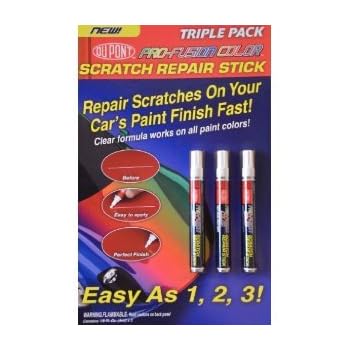 Set A Shopping Price Drop Alert For Dupont-Pro-Fusion Color Car Clear Coat Scratch Repair Stick Touch Up Pen For All Paint Colors - ONE Triple pack