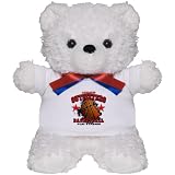 Teddy Bear White Athletic Outfitters Basketball Play Strong