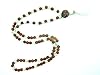 Lucky Mala Beads Hope Stone Moon Stone Rudraksha Prayer Mala Chakra 108+1 Yoga Gift Idea