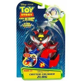 Childrens Toyshop  Toys : Toy Story Critter Crusher Zurg "Star Squad"
