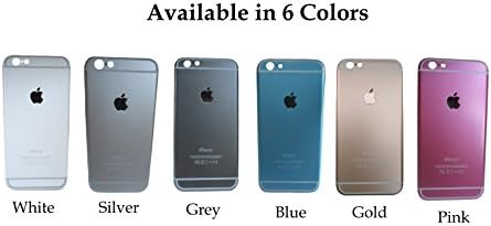 iPhone 6 Protective Skin case by Arceso, SILVER, Ultra Slim case, Anti Scratch, [HIGH QUALITY]