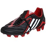 adidas Men's P POWERSWERVE TRXFG Soccer Shoe,Black/White/Red,10.5 M