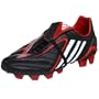 adidas Men's P POWERSWERVE TRXFG Soccer Shoe,Black/White/Red,10.5 M