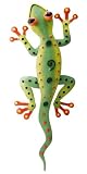 Wall Art 3D Metal Decor Gecko Spiral Green (5Wx11) - Regal Art #R156