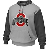 Ohio State Buckeyes Seasonal Nike Gray Hooded Sweatshirt Hoody