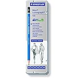 Staedtler Lumograph Graphite Drawing and Sketching Pencils 100G6, Set of 6 Degrees in an Attractive Storage Tin (100G6)