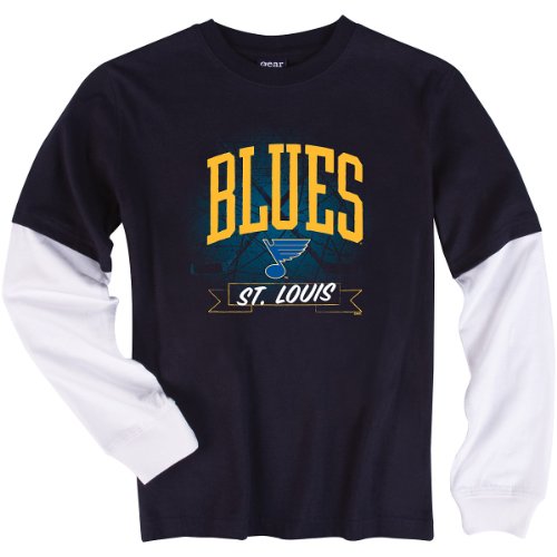 Gear For Sports St Louis Blues Youth Layer Long Sleeve T-Shirt Large