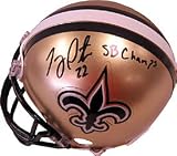 Tracy Porter "SB Champs" Autographed / Signed New Orleans Saints Mini Helmet