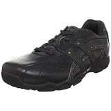 Skechers Little Kid/Big Kid Diameter-Confirmed Lace Up Casual,Black,1.5 M US Little Kid