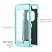 iPhone 6 Case, iPhone 6s Case Heavy Duty Tough Shockproof Cover with Belt Clip Kickstand & Built-in Screen Protector for Apple iPhone 6/6s 4.7 Inch Blue