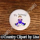 A CHILDS ART COLORING KID BOY ARTWORK #02 DRAWER PULLS KNOBS