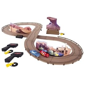 Cars Dirt Track Racing Slot Car Set