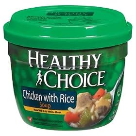 Healthy Choice Microwavable Chicken With Rice Soup 14 oz