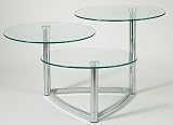 Adesso Cascade 3-tier Swivel Table