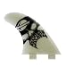Sporting Goods : FCS Glass Flex GMB Mayhem Surfing Tri Fin Set