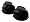 Roma Double Tape Pvc Ribbed Bell Boot - Black - Large