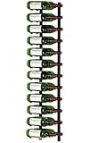 VintageView Wine Racks 24 Bottle Satin Black WS42-K