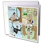 Rich Diesslins Funny Relationships Cartoons - Tarzan In Swingers Chatroom - Greeting Cards-12 Greeting Cards with envelopes