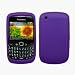 Purple Silicone Case / Skin / Cover for RIM BlackBerry Curve 8520 / 8530