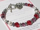 Message of Love Jewelry I'm Fifty Birthday Bracelet, Available in Various Sizes