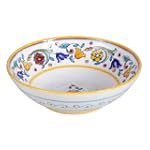 Deruta Primavera Ceramic Serving Bowl From Italy