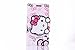TFS Samsung Galaxy S5 V I9600 Case leather ,Cute Hello Kitty Pattern Flip Wallet PU Leather Case With Soft TPU Stand Case With Card Slot Cover Skin For Samsung Galaxy S5 V I9600 (003)