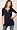 C & C California Navy Shae Top