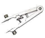 両つかみ式バネ棒外し シルバー Silver　ロレックス/オメガ対応　ROLEX OMEGA Breitling