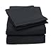 My Sweet Home 1500 Series Egyptian Quality 3pc Duvet Cover Set - Full/Queen, Black